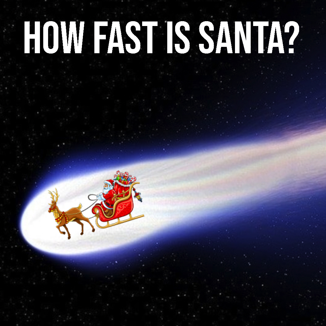 How fast does Santa travel? â€“ TOM ROCKS MATHS